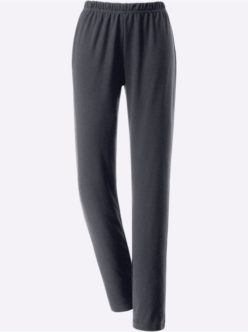 Pantalon de jogging interlock - taille courte - witt - Kiabi Pantalon de jogging interlock - taille courte - witt - Kiabi