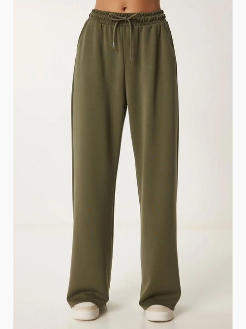 Pantalon de jogging jambe large à taille à cordon istanbul - Kiabi