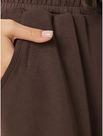 Pantalon de jogging jambe large à taille à cordon istanbul
