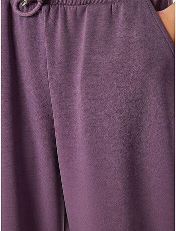 Pantalon de jogging jambe large à taille à cordon istanbul