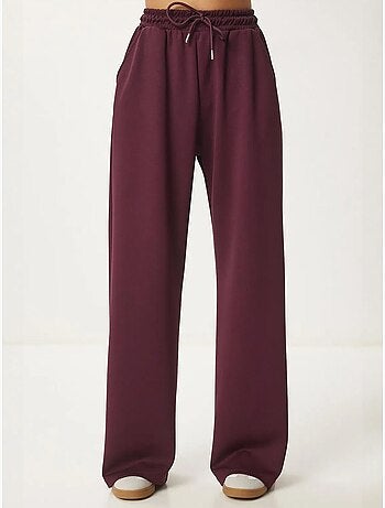 Pantalon de jogging jambe large à taille à cordon istanbul