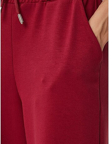 Pantalon de jogging jambe large à taille à cordon istanbul