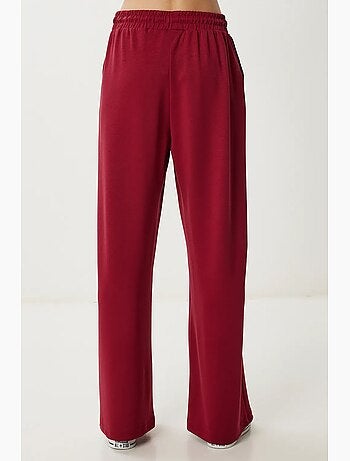 Pantalon de jogging jambe large à taille à cordon istanbul