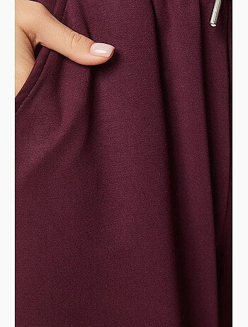 Pantalon de jogging jambe large à taille à cordon istanbul