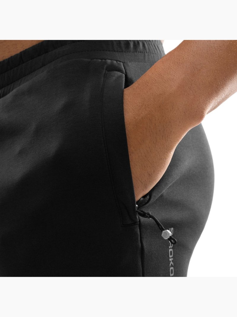 Pantalon de jogging jambes droites homme fitness homme transform Noir - Kiabi