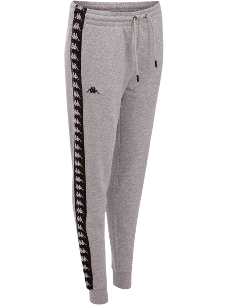 Pantalon de jogging jante - kappa Gris - Kiabi