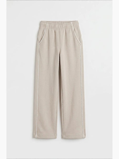 Pantalon de jogging jeunesse à taille élastique jambe large tommy - Kiabi Pantalon de jogging jeunesse à taille élastique jambe large tommy - Kiabi