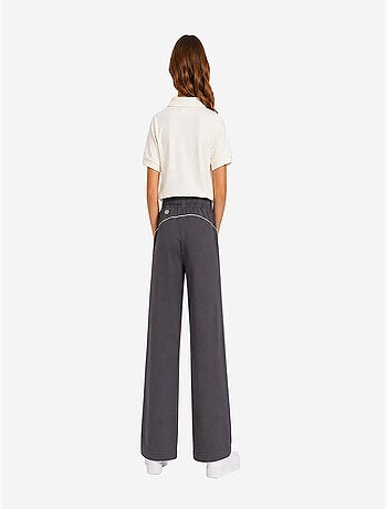 Pantalon de jogging jeunesse à taille élastique jambe large tommy