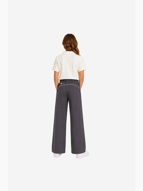 Pantalon de jogging jeunesse à taille élastique jambe large tommy - Kiabi Pantalon de jogging jeunesse à taille élastique jambe large tommy - Kiabi