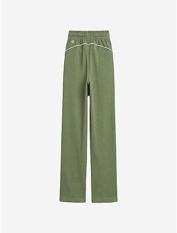 Pantalon de jogging jeunesse à taille élastique jambe large tommy
