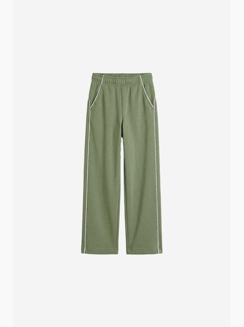 Pantalon de jogging jeunesse à taille élastique jambe large tommy - Kiabi Pantalon de jogging jeunesse à taille élastique jambe large tommy - Kiabi