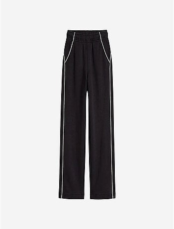 Pantalon de jogging jeunesse à taille élastique jambe large tommy