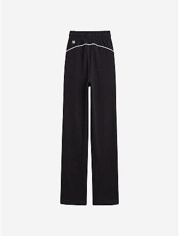 Pantalon de jogging jeunesse à taille élastique jambe large tommy