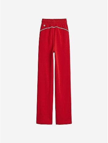 Pantalon de jogging jeunesse à taille élastique jambe large tommy