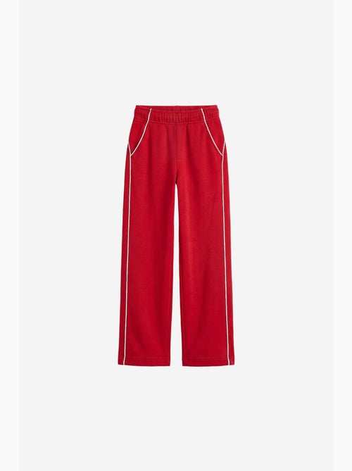 Pantalon de jogging jeunesse à taille élastique jambe large tommy - Kiabi Pantalon de jogging jeunesse à taille élastique jambe large tommy - Kiabi