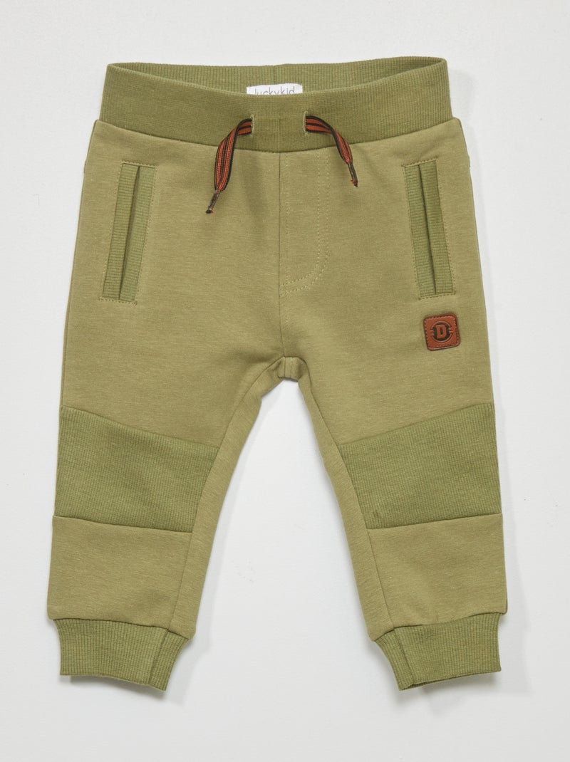 Pantalon de jogging Kaki - Kiabi