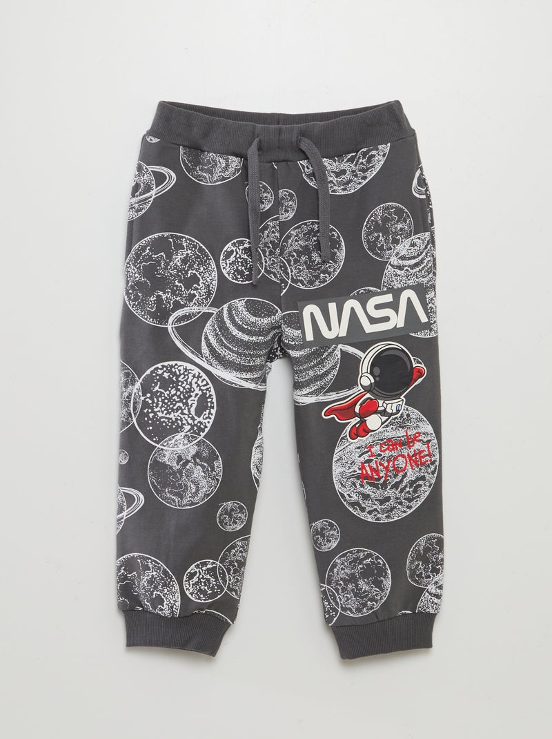 Pantalon de jogging 'La Nasa' - 'Name it' Gris - Kiabi