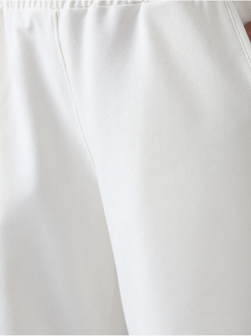 Pantalon de jogging large à enfiler tommy Blanc - Kiabi