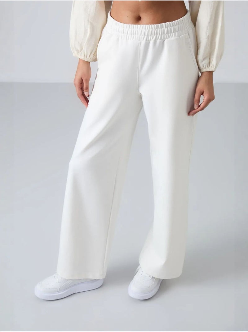 Pantalon de jogging large à enfiler tommy Blanc - Kiabi