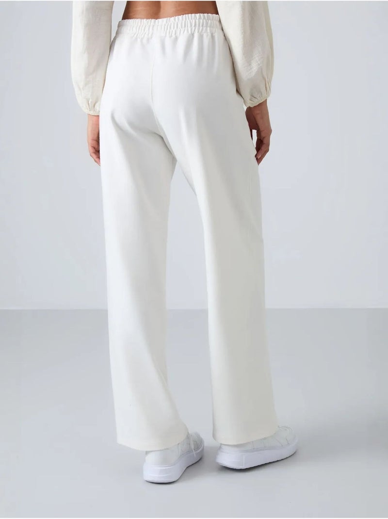 Pantalon de jogging large à enfiler tommy Blanc - Kiabi