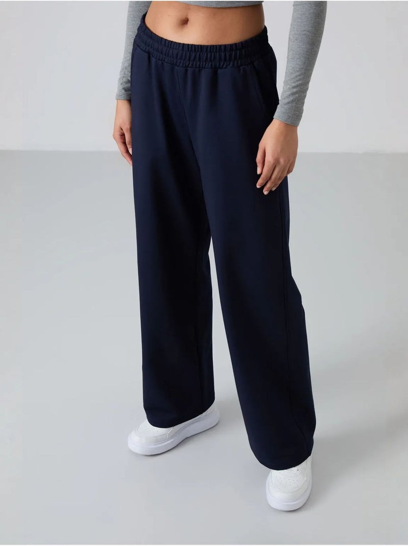 Pantalon de jogging large à enfiler tommy Bleu marine - Kiabi