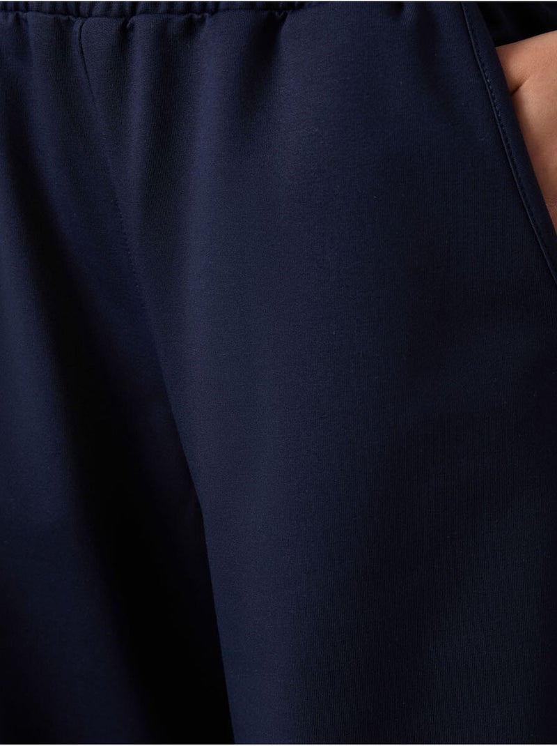 Pantalon de jogging large à enfiler tommy Bleu marine - Kiabi
