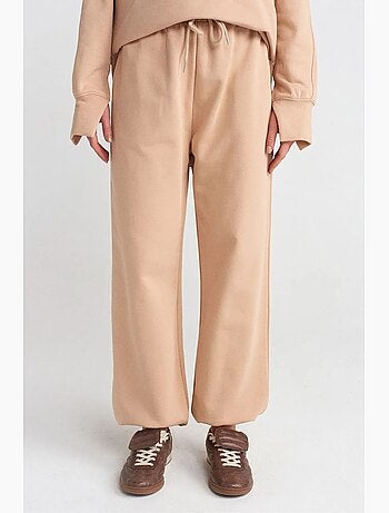 Pantalon de jogging large en molleton dilvin
