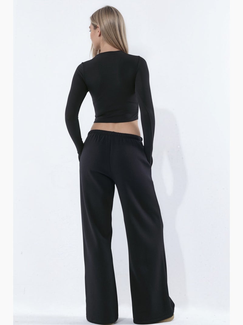 Pantalon de jogging large hiccup Noir - Kiabi