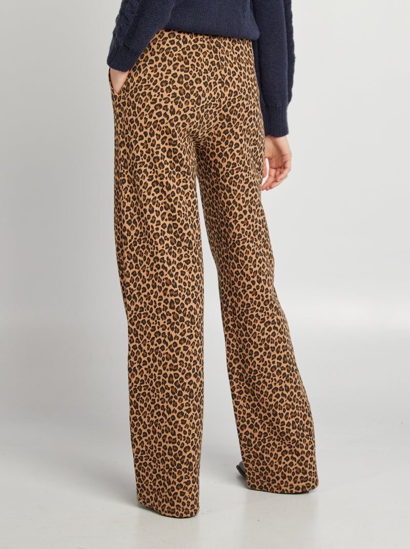 Pantalon de jogging Léopard - Kiabi