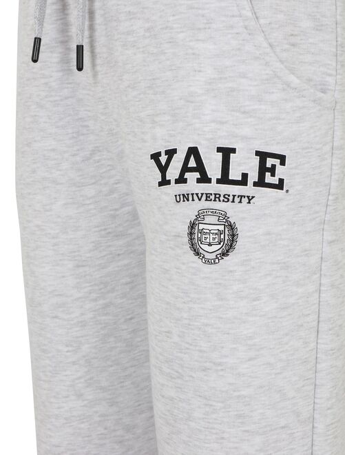 Pantalon de jogging logo YALE - Polycoton - Gris chiné - XL - Kiabi
