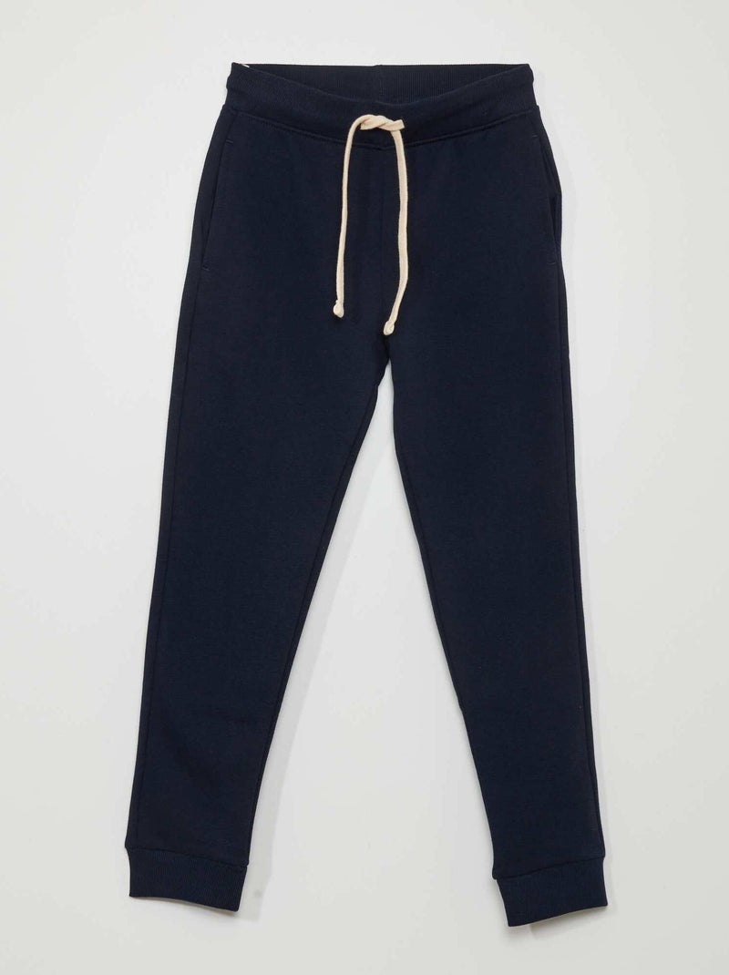 Pantalon de jogging Marine - Kiabi