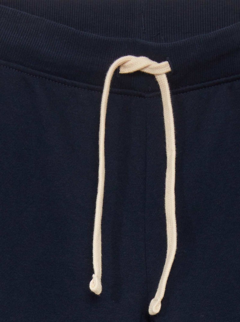 Pantalon de jogging Marine - Kiabi