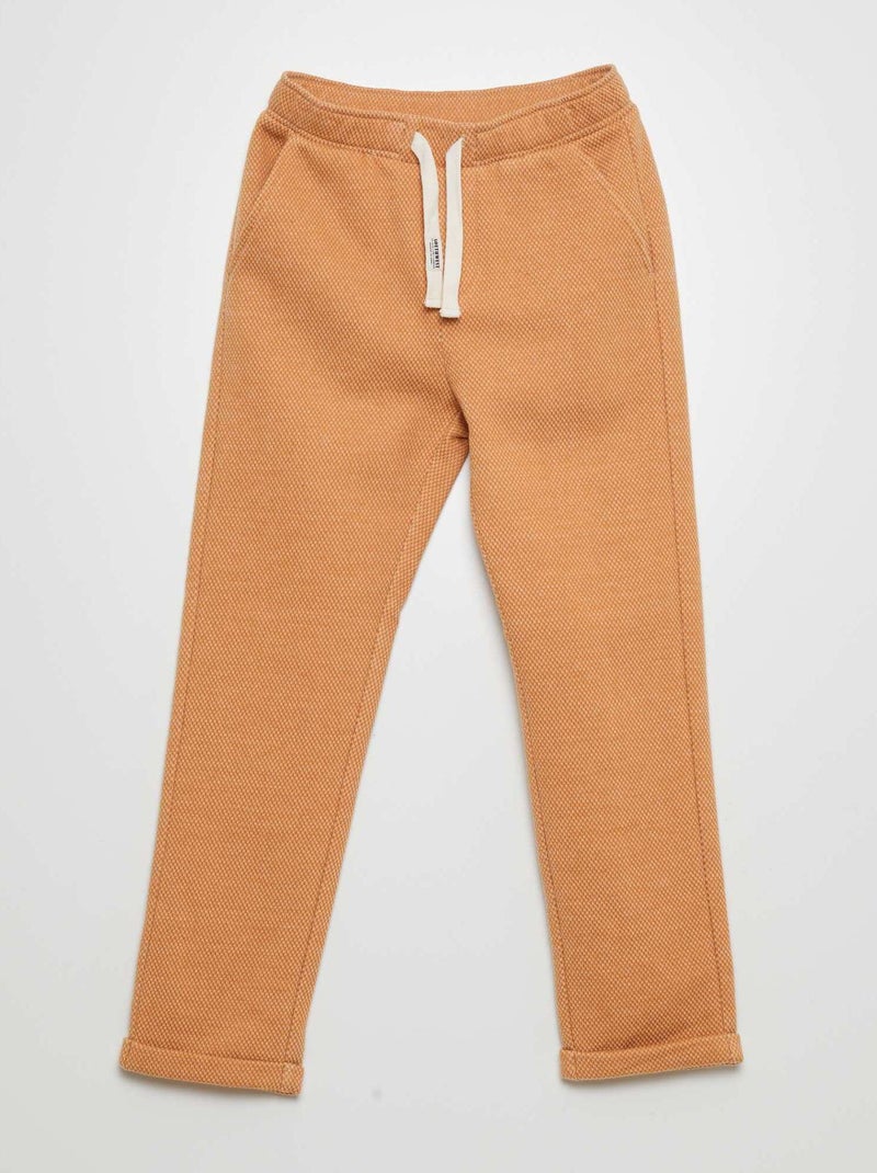 Pantalon de jogging Marron - Kiabi