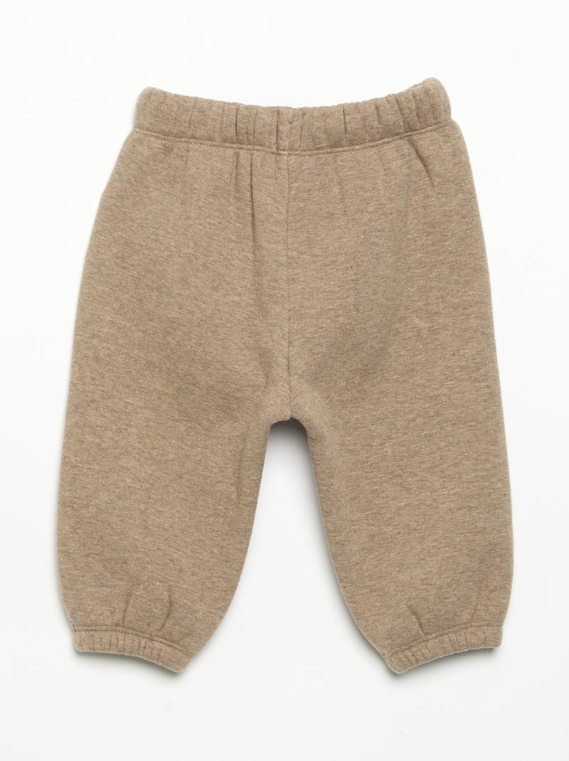 Pantalon de jogging Marron - Kiabi