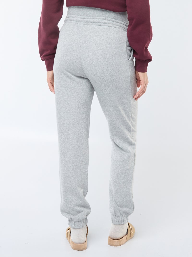 Pantalon de jogging maternité Gris - Kiabi