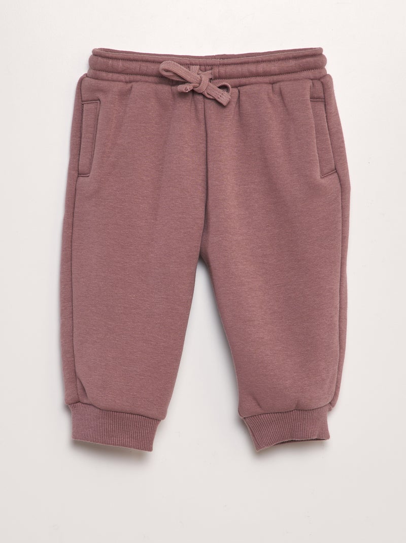 Pantalon de jogging Mauve - Kiabi