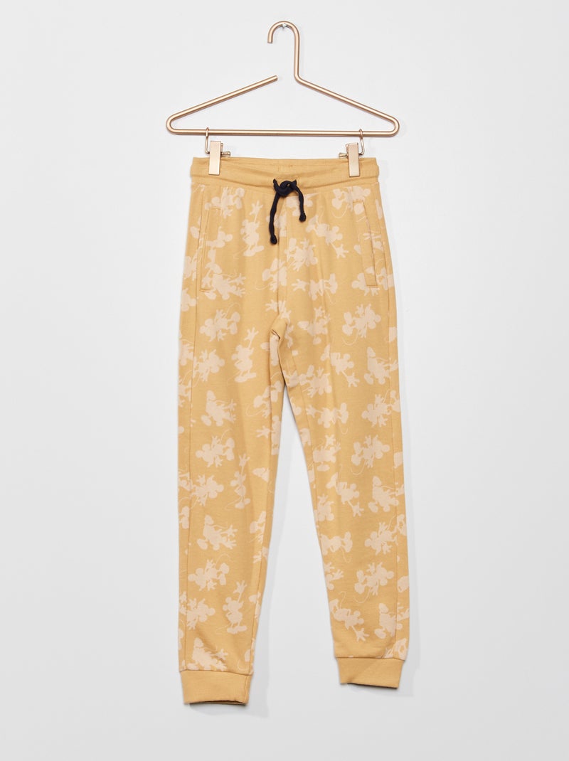 Pantalon de jogging 'Mickey' Beige - Kiabi