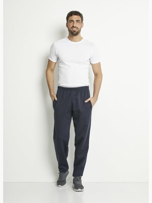 Pantalon de jogging molleton ceinture élastiquée - Afibel - Kiabi