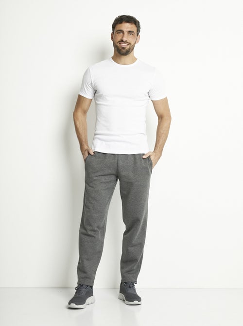 Pantalon de jogging molleton ceinture élastiquée - Afibel - Kiabi
