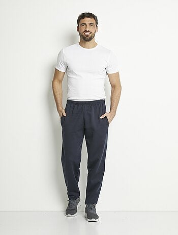Pantalon de jogging molleton ceinture élastiquée