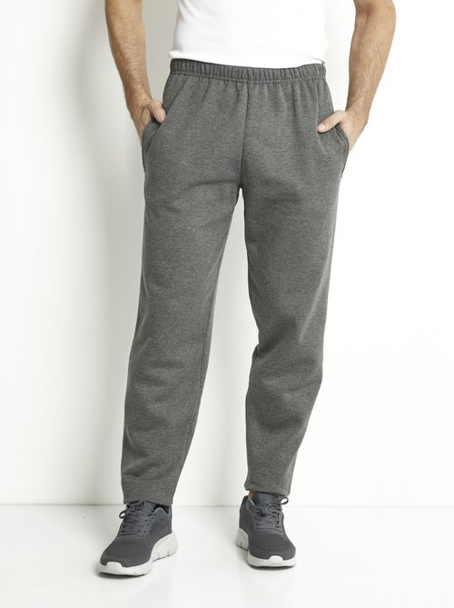 Pantalon de jogging molleton ceinture élastiquée - Kiabi