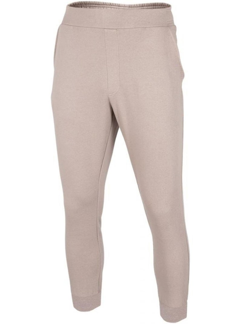 Pantalon de jogging motif/style logo - 4f Beige - Kiabi