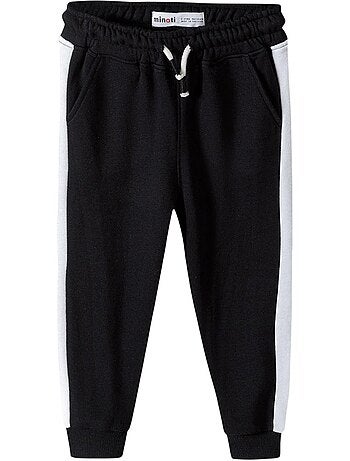 Pantalon de jogging motif/style rayures contrastées - minoti