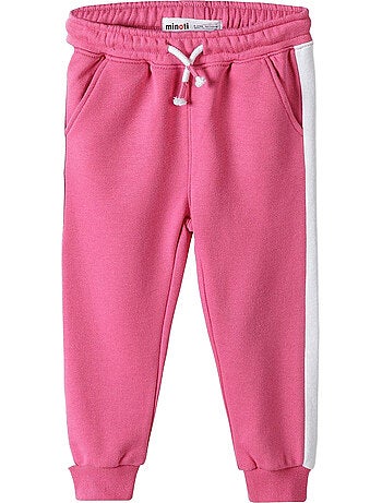 Pantalon de jogging motif/style rayures contrastées - minoti