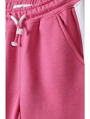 Pantalon de jogging motif/style rayures contrastées - minoti