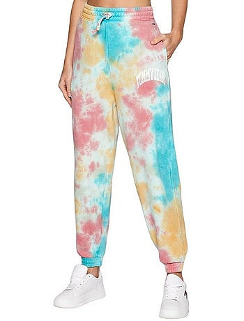 Pantalon de jogging motif/style tie-dye - tommy hilfiger