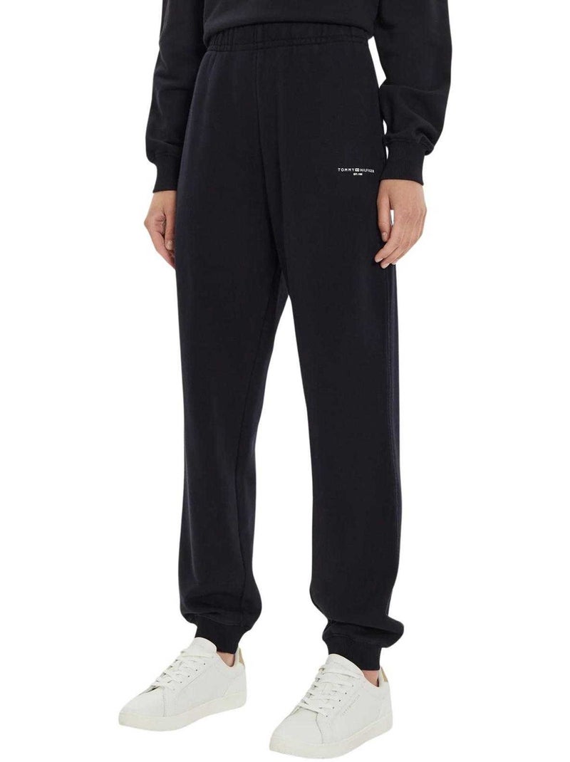 Pantalon de jogging motif/style uni - tommy hilfiger Bleu marine - Kiabi