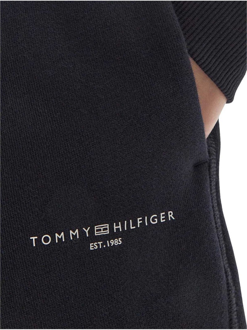 Pantalon de jogging motif/style uni - tommy hilfiger Bleu marine - Kiabi
