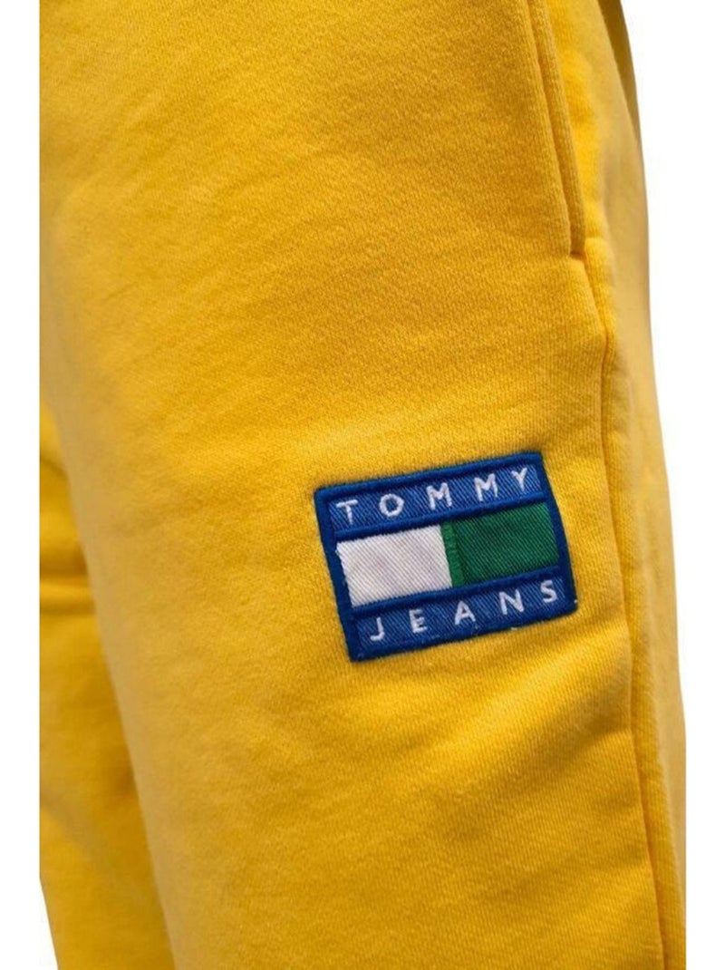 Pantalon de jogging motif/style uni - tommy hilfiger Jaune - Kiabi
