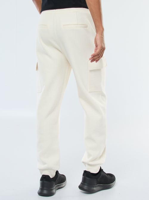 Pantalon de jogging multi-poches uni - Kiabi